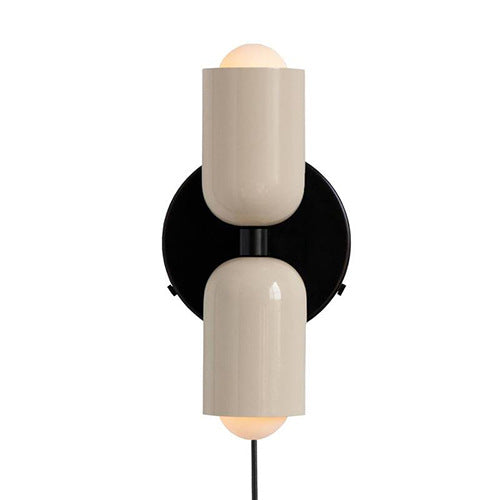 Modern Metal Up Down Wall Light 9 Inch