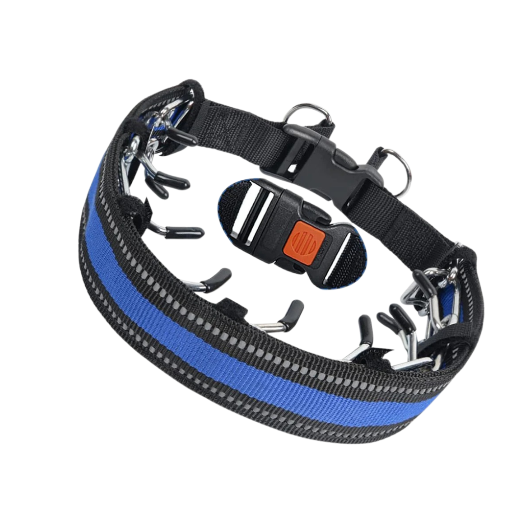 No-Pull Adjustable Stainless Steel Dog Training Collar