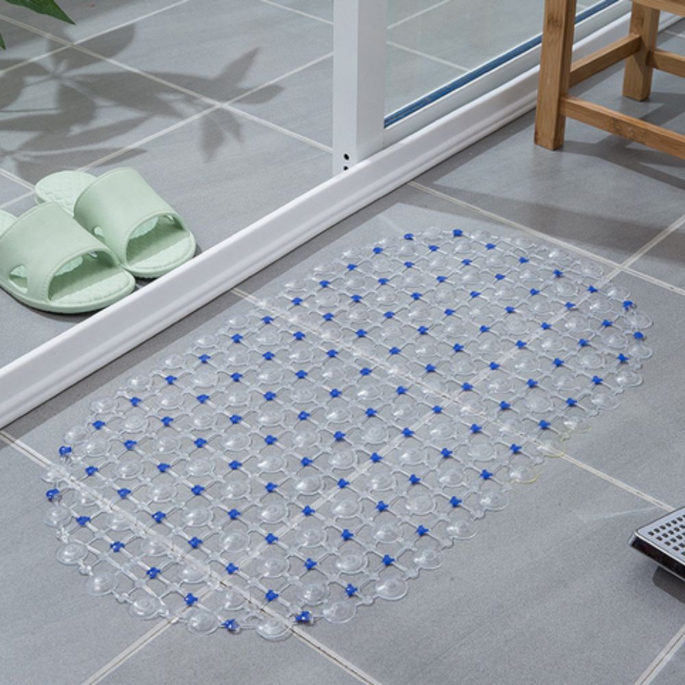 Non-Slip PVC Shower Mat with Suction Cups