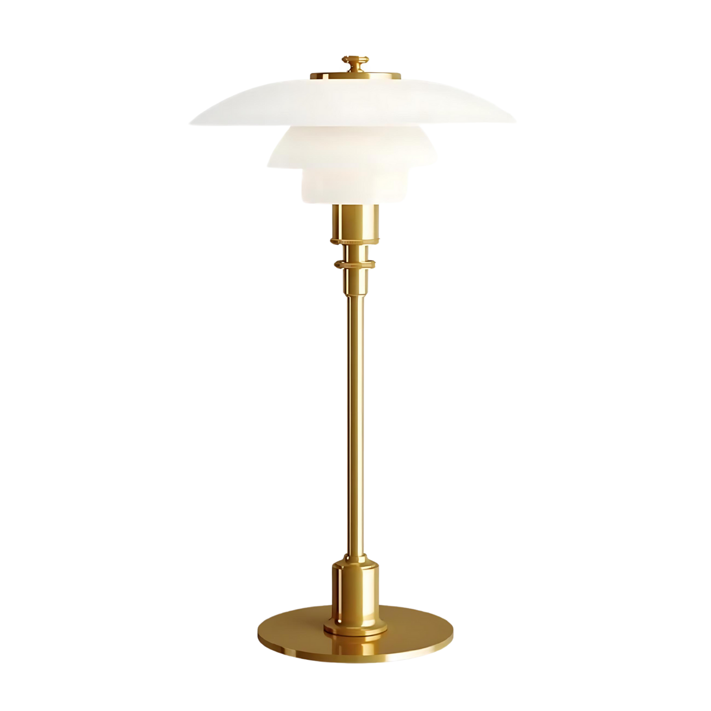 Elegant Black Metal Table Lamp with LED Illumination