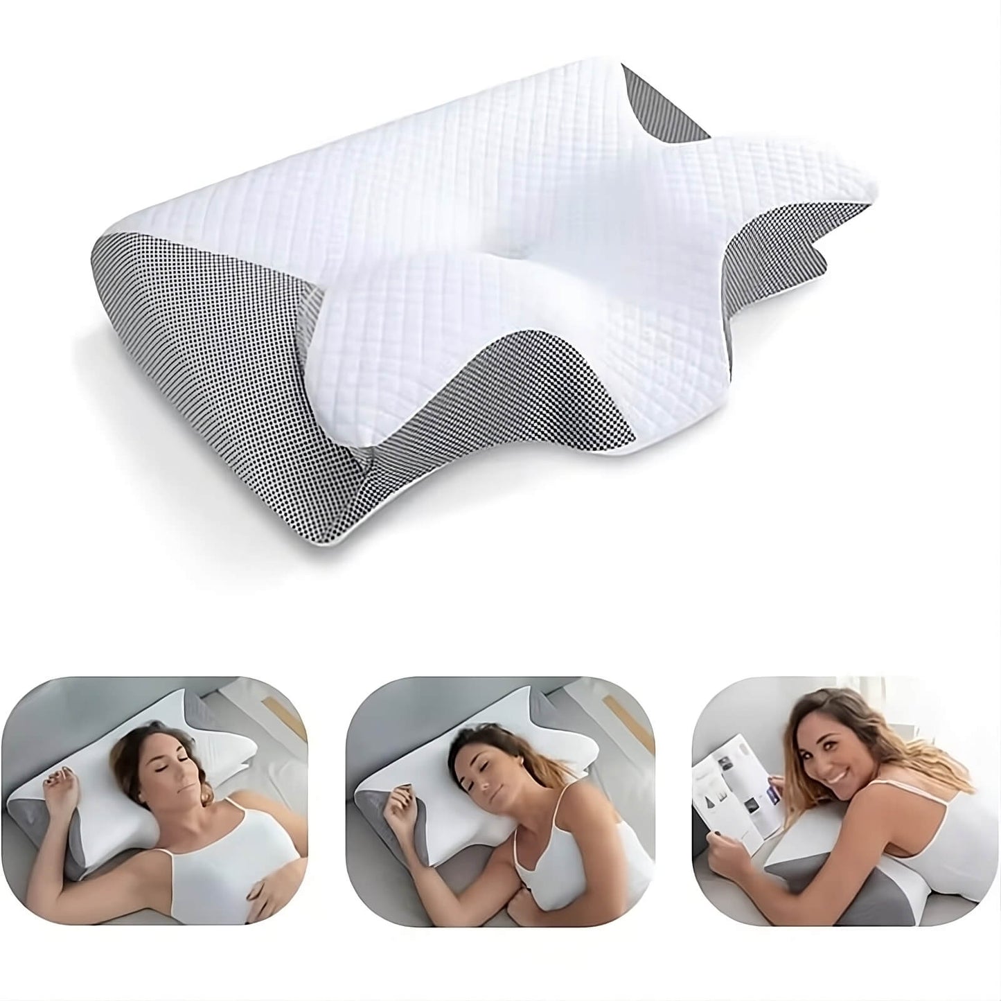 Orthopedic Memory Foam Pillow for Neck and Spine Support