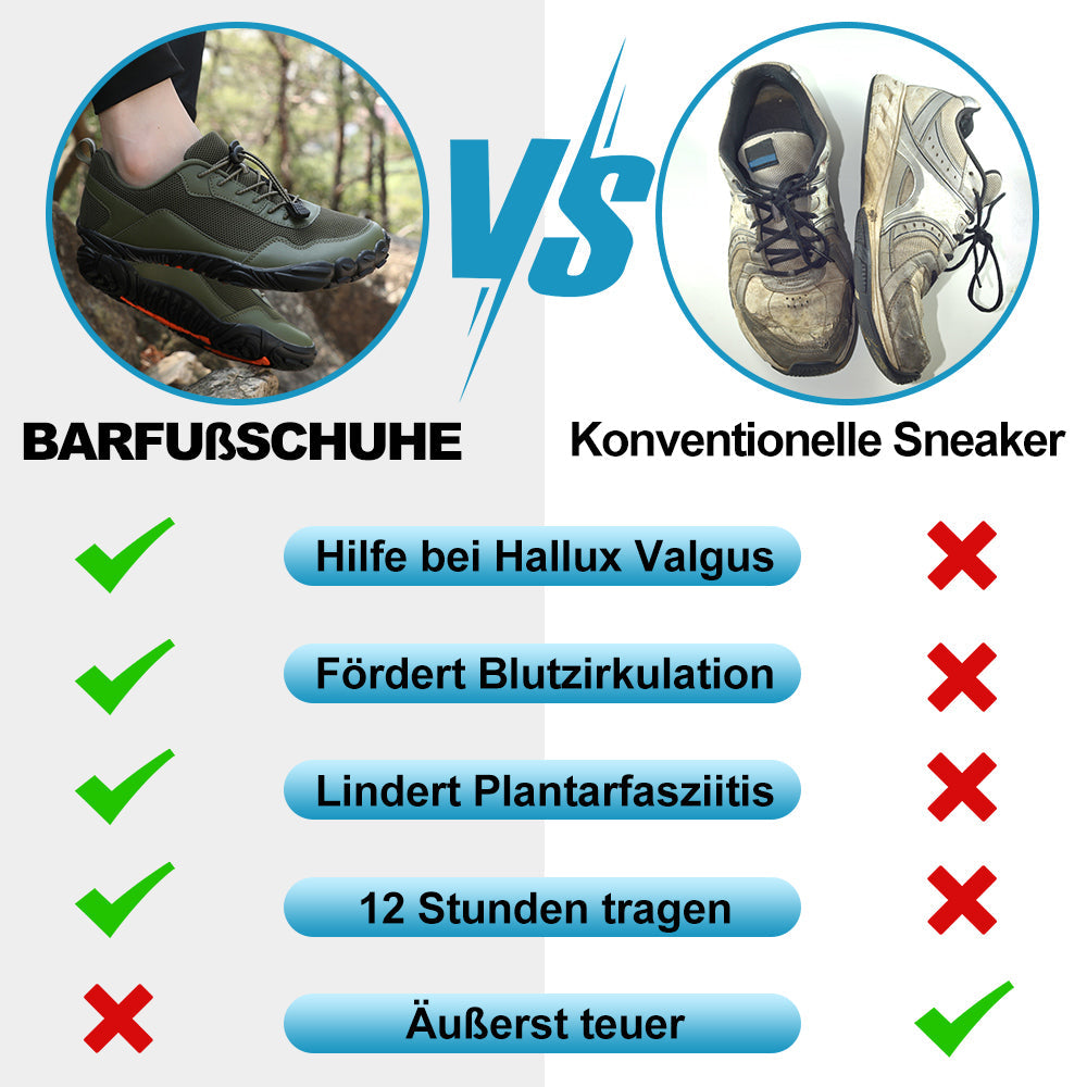Orthopedic Waterproof Barefoot Walking Shoes