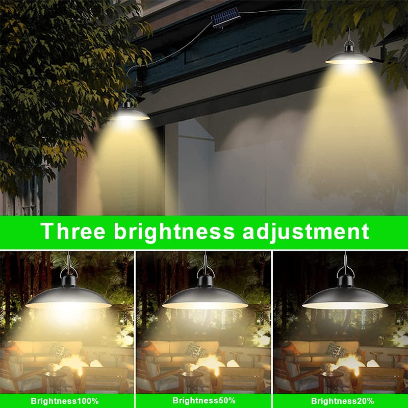 Solar Motion Sensor Outdoor Light with Remote Control