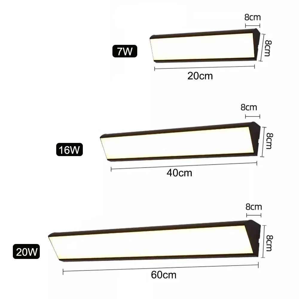 Waterproof LED Wall Light for Outdoor Use