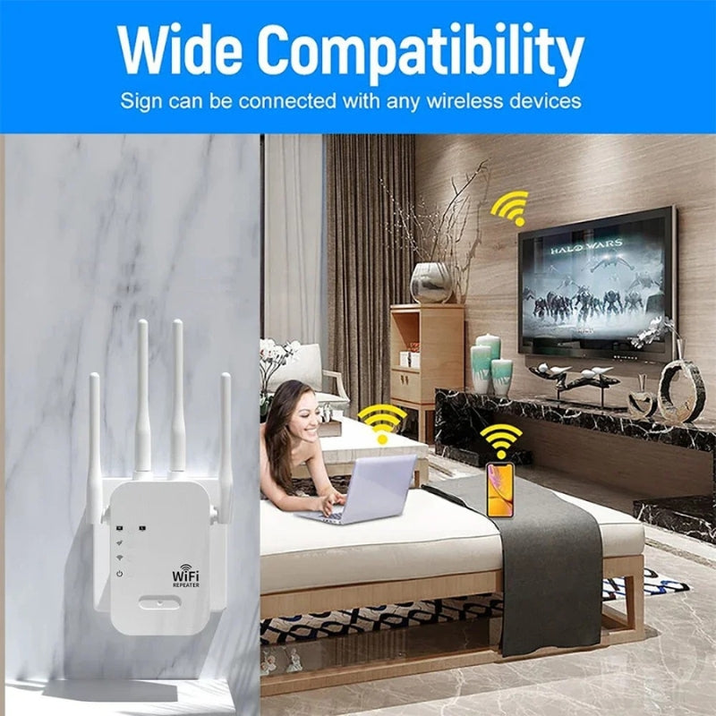 Outdoor WiFi Range Extender and Repeater for Gardens and Yards