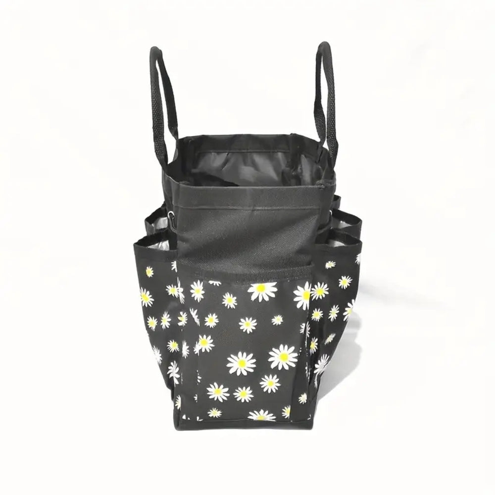 Floral Oxford Garden Tool Organizer Bag