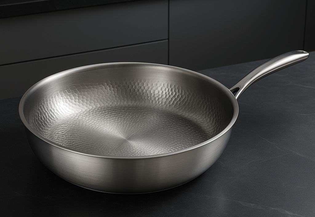 Titanium Nonstick Frying Pan for All Heat Sources, Scratch-Resistant