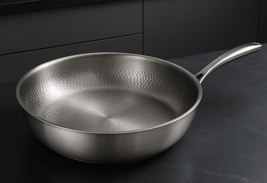 Titanium Nonstick Frying Pan for All Heat Sources, Scratch-Resistant