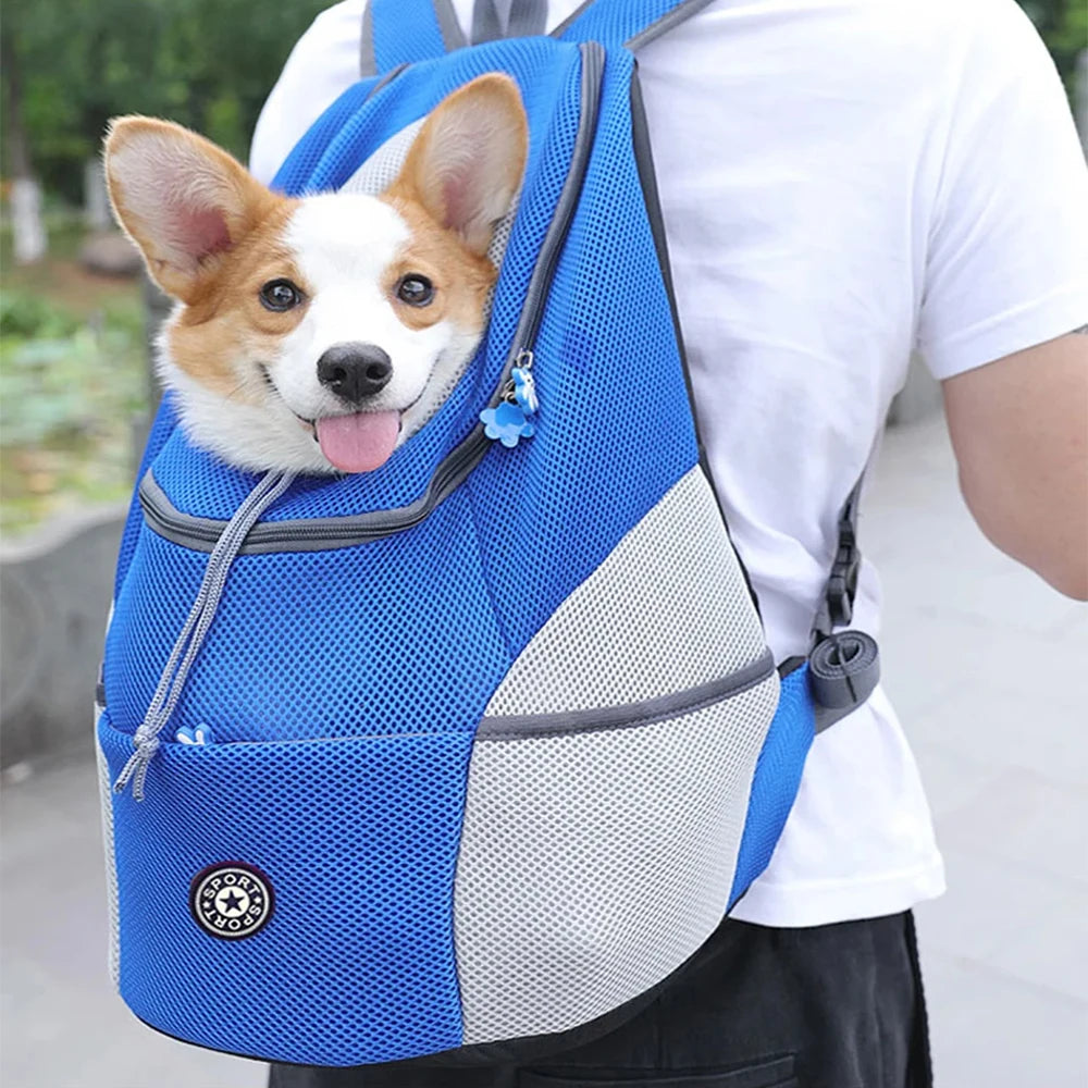 Lightweight Ventilated Pet Carrier Backpack for Small Dogs and Cats