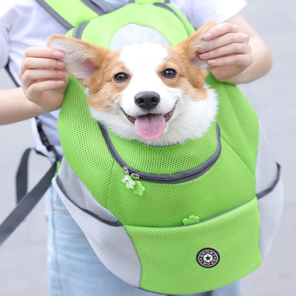 Lightweight Ventilated Pet Carrier Backpack for Small Dogs and Cats