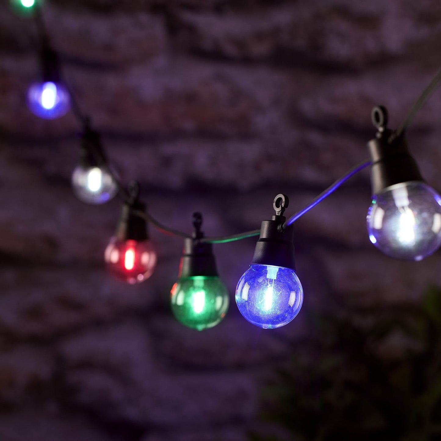 20 LED Color-Changing String Lights with Remote Control