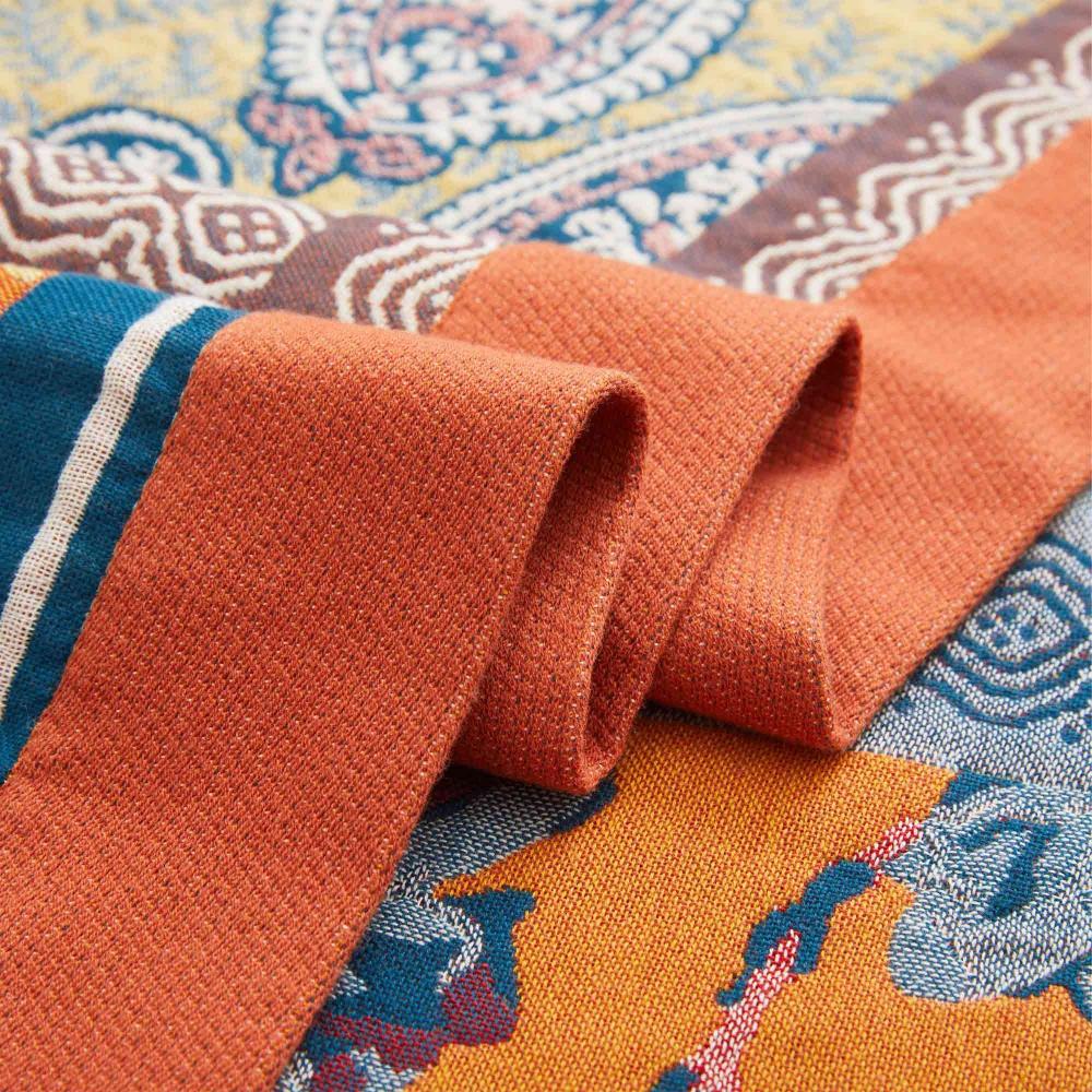 All-Season Soft Cotton Sunburst Blanket