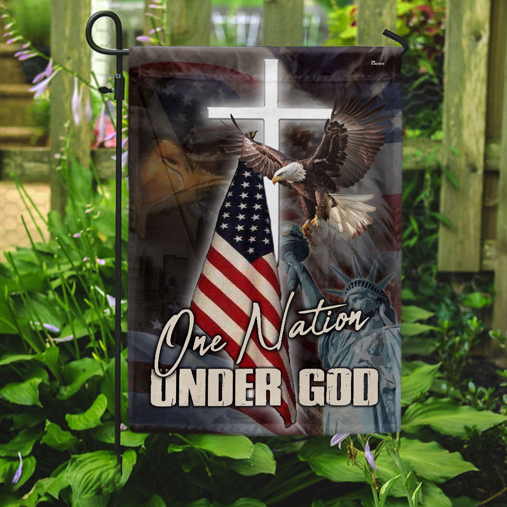 Double-Sided Printed American Flag - Custom Canvas Home Decor