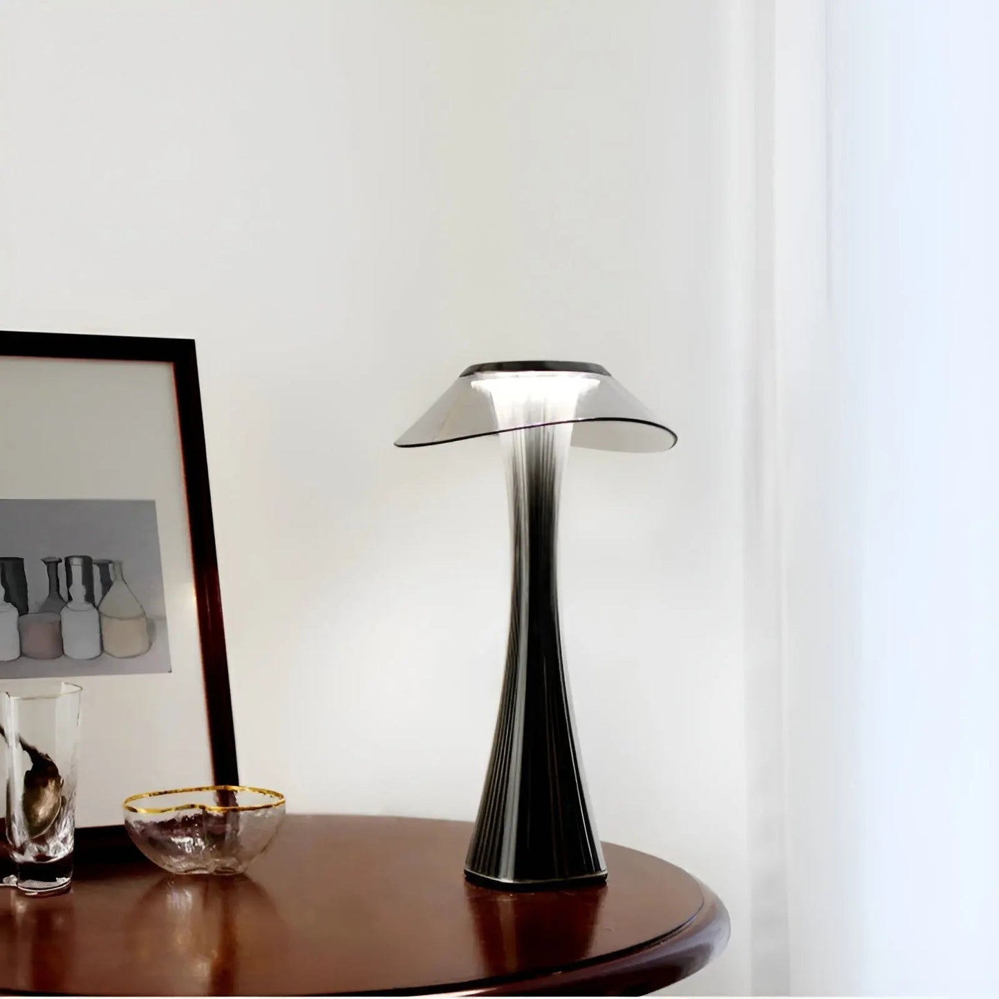 Rechargeable Touch Control Table Lamp with Adjustable Ambiance