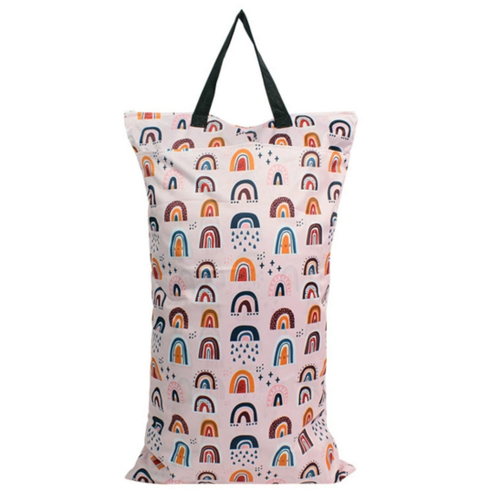 Waterproof Reusable Cloth Laundry Diaper Storage Bag