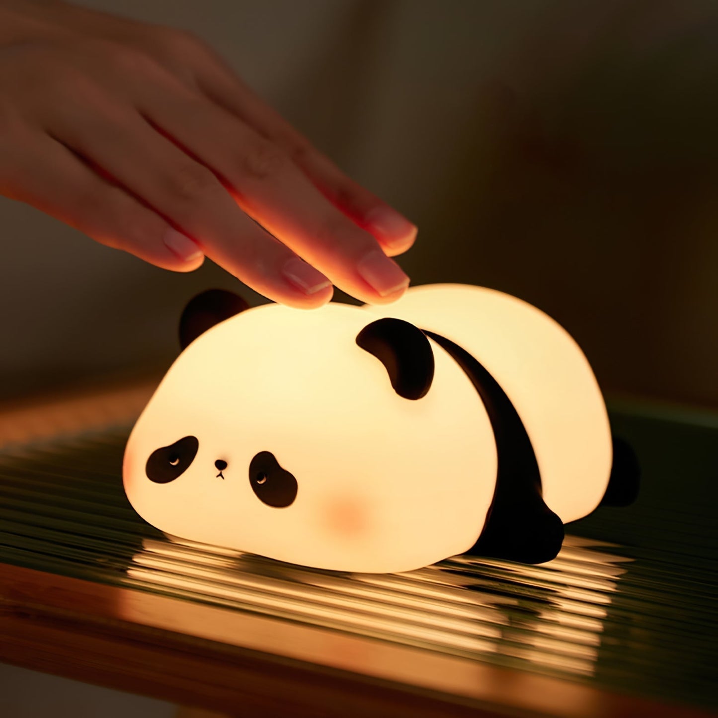 LED Table Lamp with Adjustable Brightness - Modern Design for Home Office and Bedroom