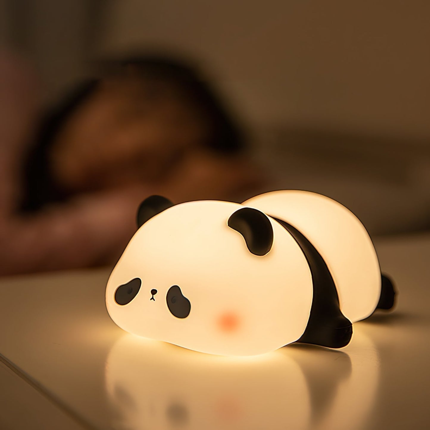 LED Table Lamp with Adjustable Brightness - Modern Design for Home Office and Bedroom