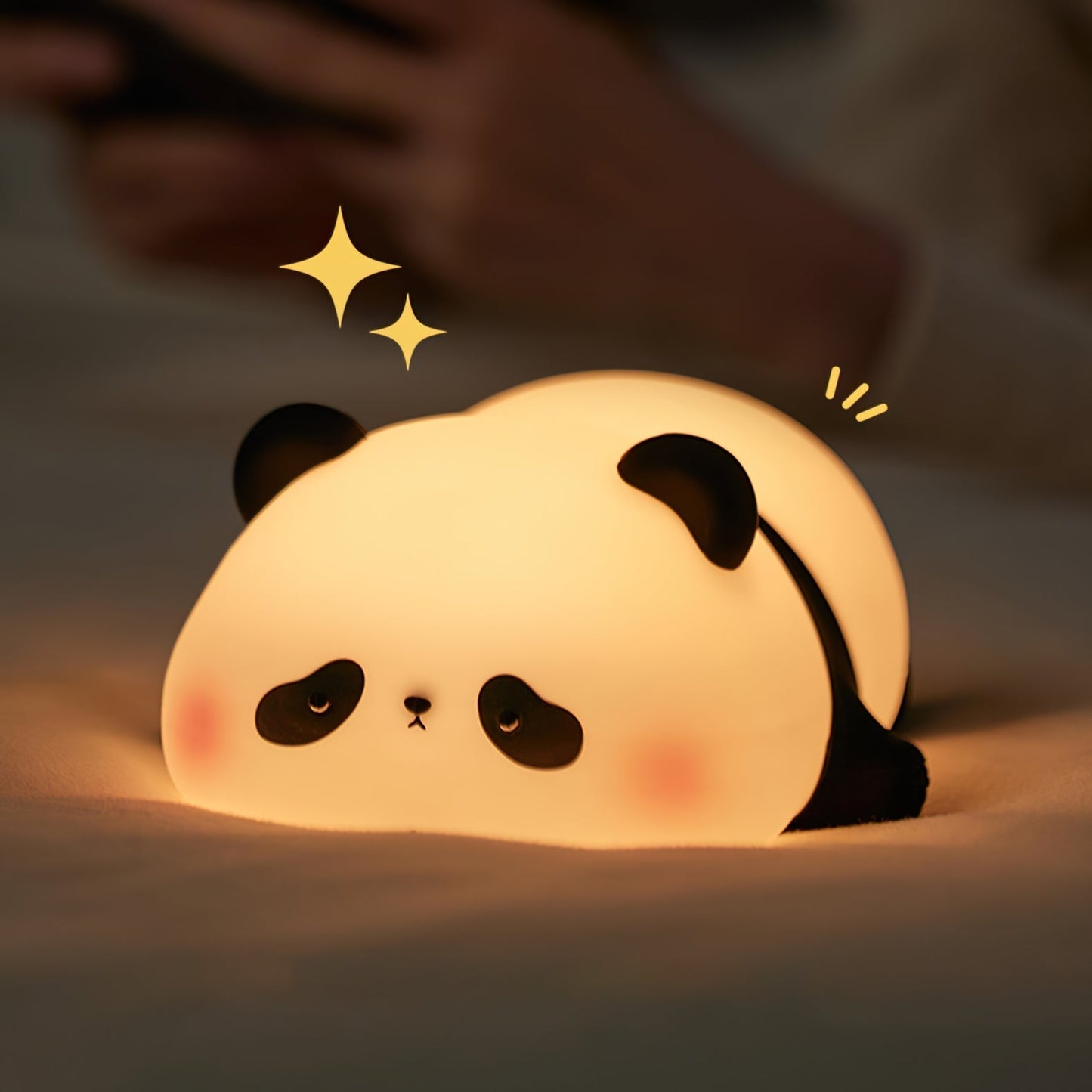 LED Table Lamp with Adjustable Brightness - Modern Design for Home Office and Bedroom