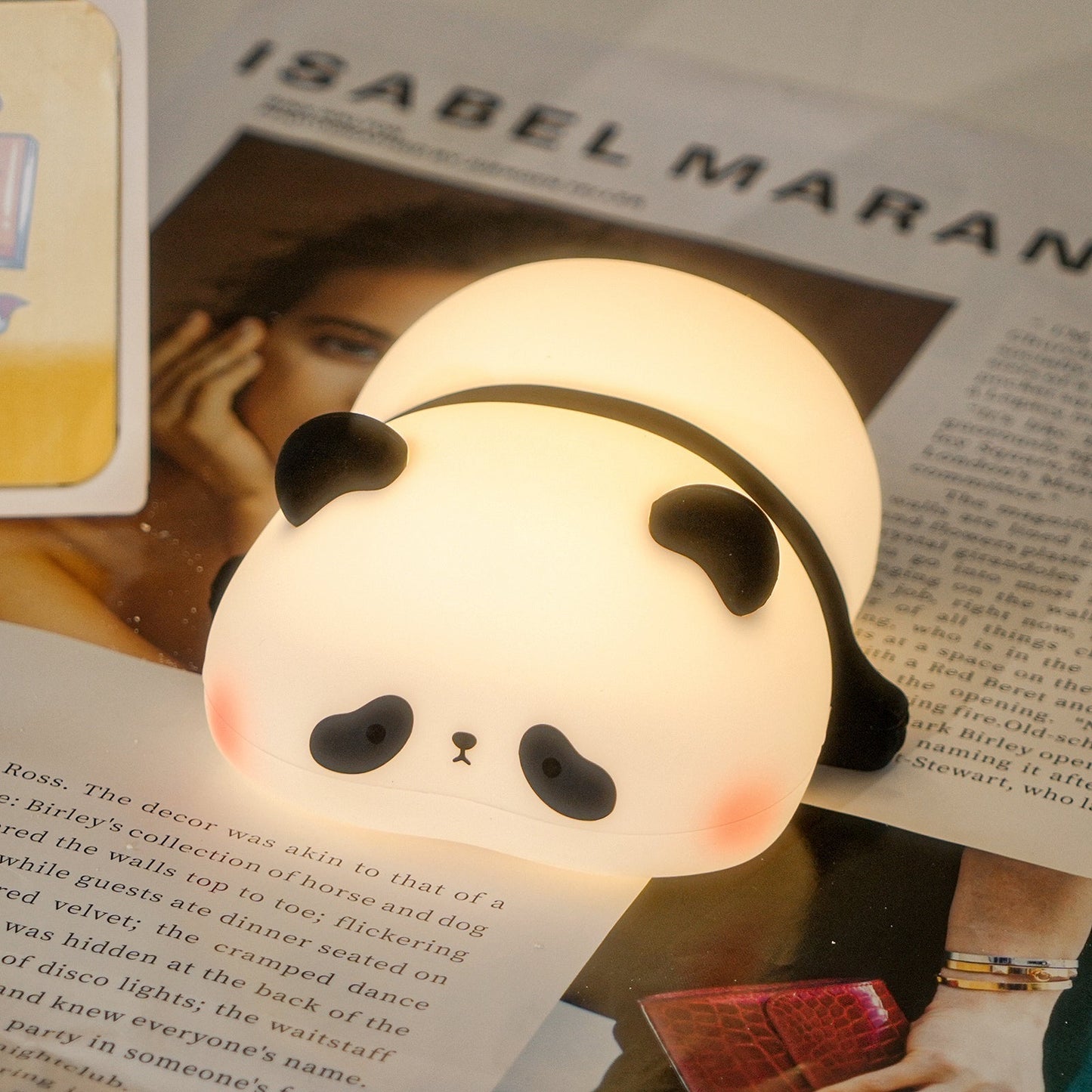 LED Table Lamp with Adjustable Brightness - Modern Design for Home Office and Bedroom