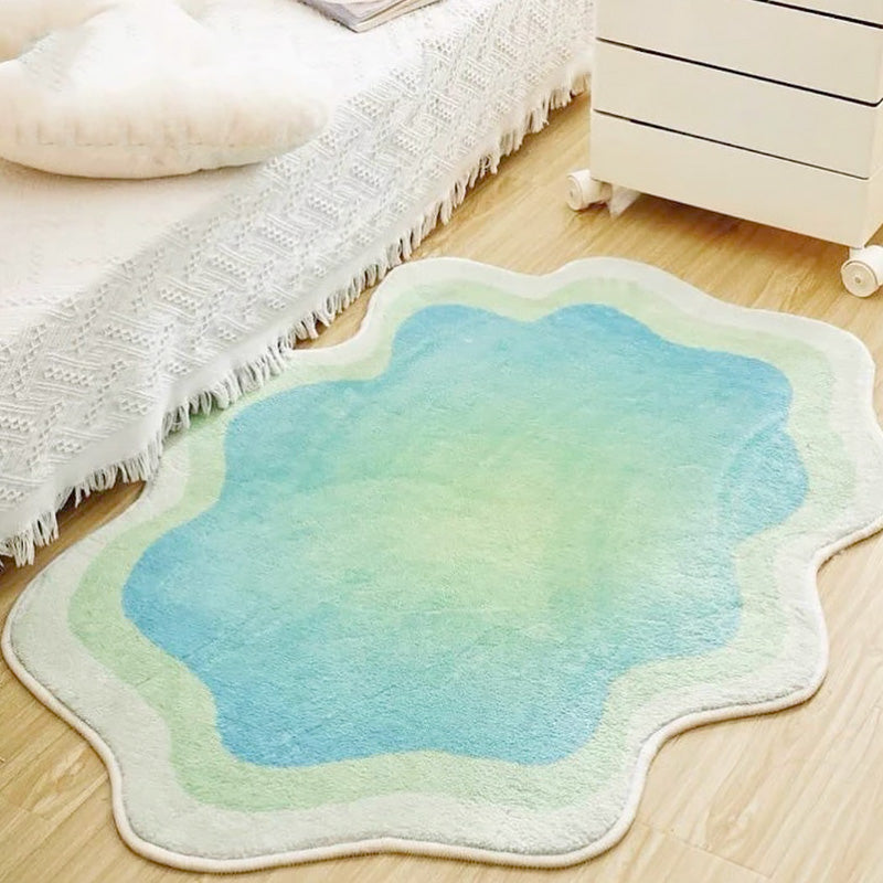 Pastel Cloud Area Rug in Soft Polyester