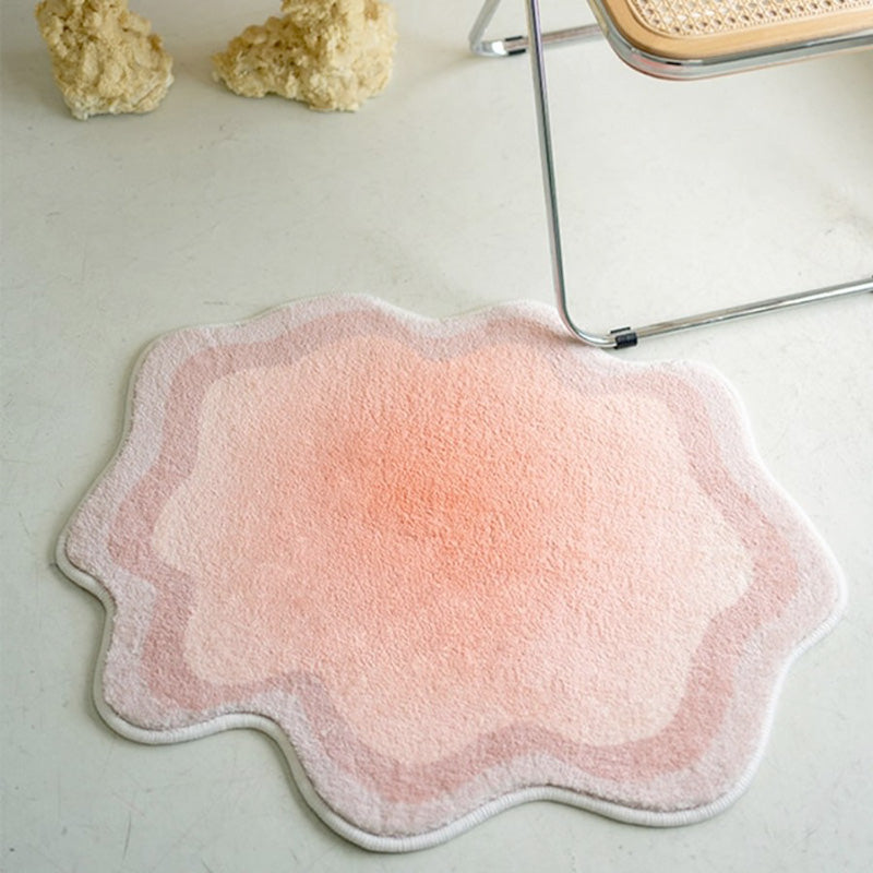 Pastel Cloud Area Rug in Soft Polyester
