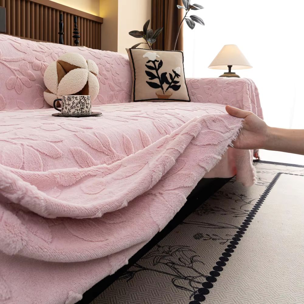 Soft Microfiber Floral Sofa Cover