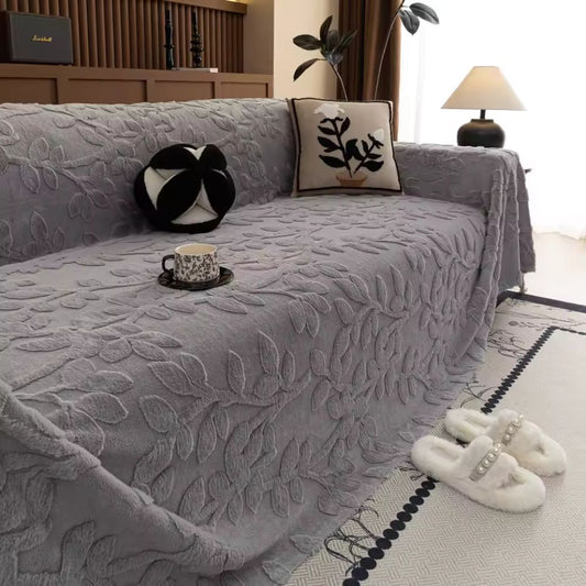 Soft Microfiber Floral Sofa Cover