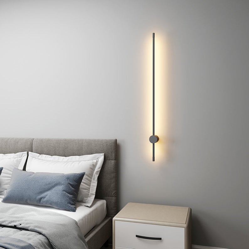 Modern Minimalist LED Linear Wall Sconce