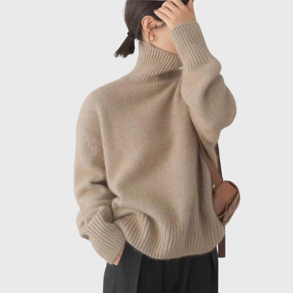 Isabella | High Neck in Cashmere