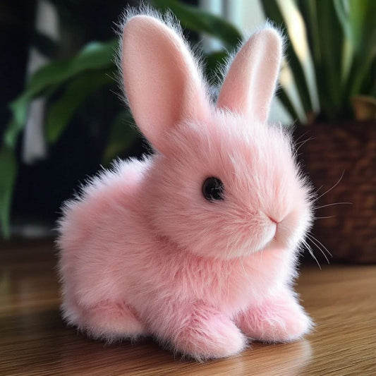 Interactive Hopping Bunny Plush Toy for Kids