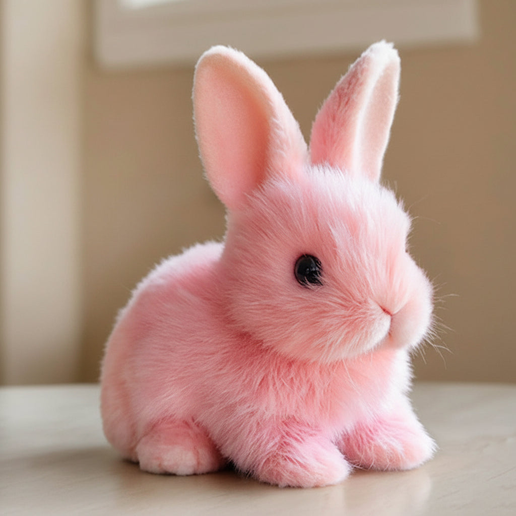 Interactive Hopping Bunny Plush Toy for Kids