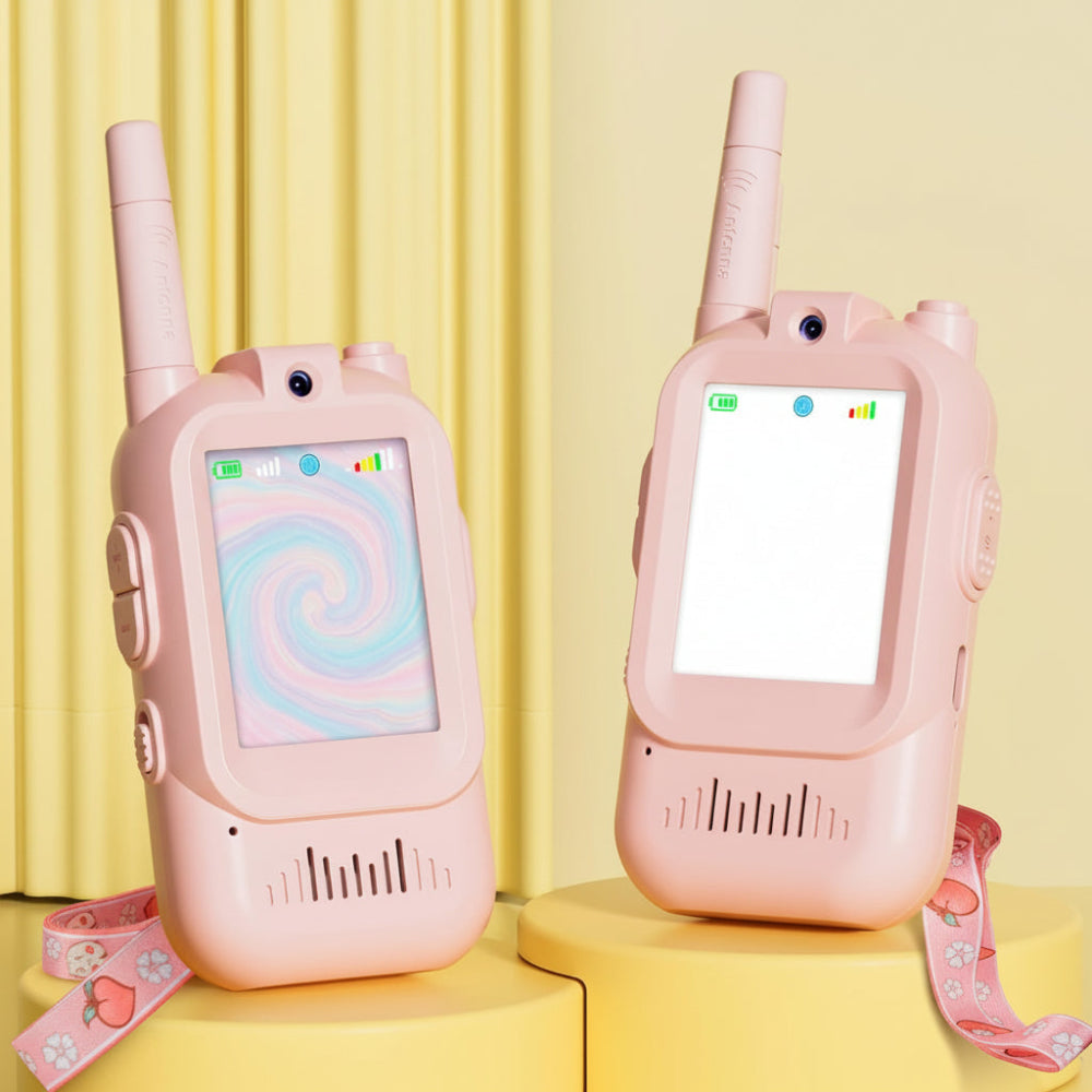 Rechargeable Kids Video Walkie Talkies with HD Camera