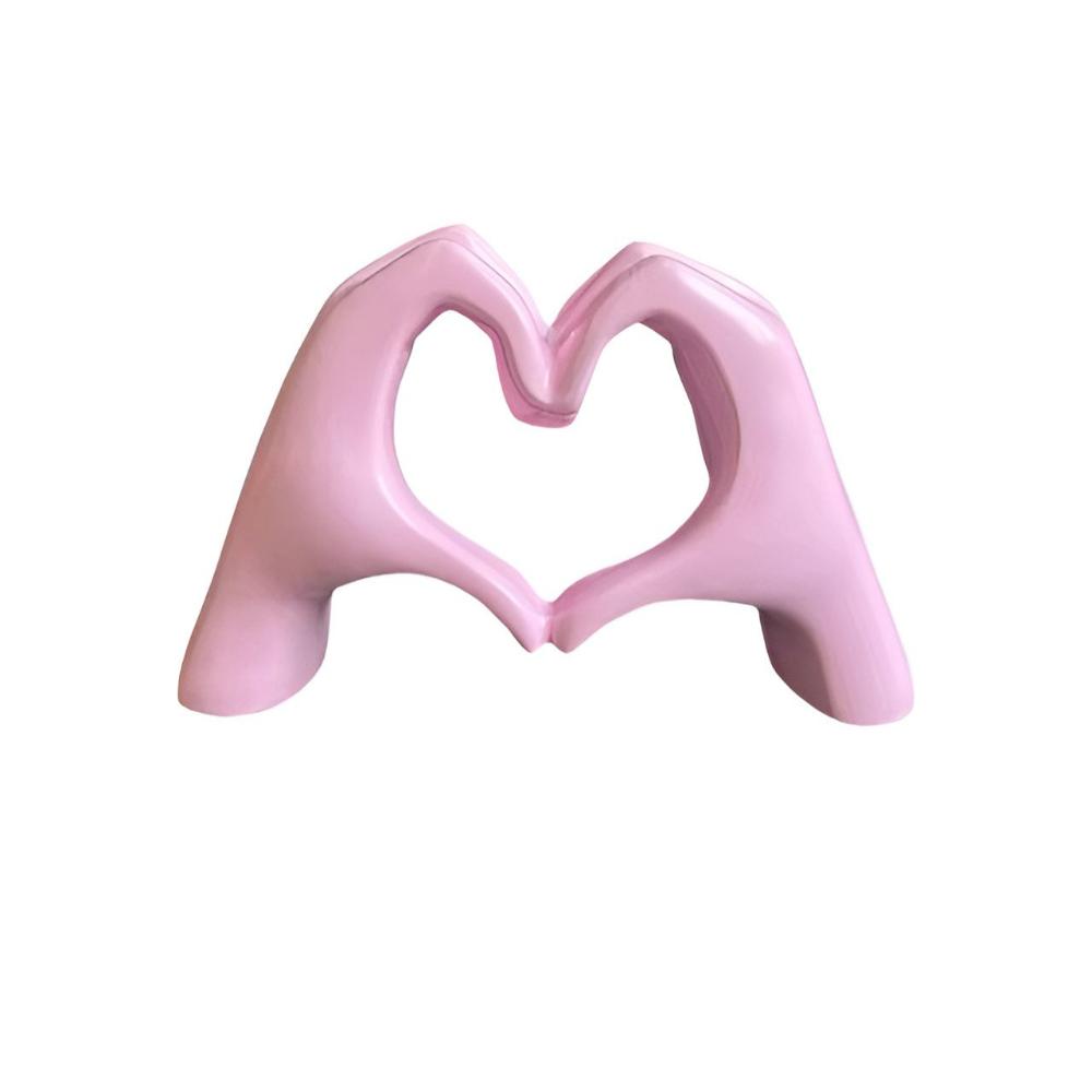 Heart-Shaped Love Hands Wall Art