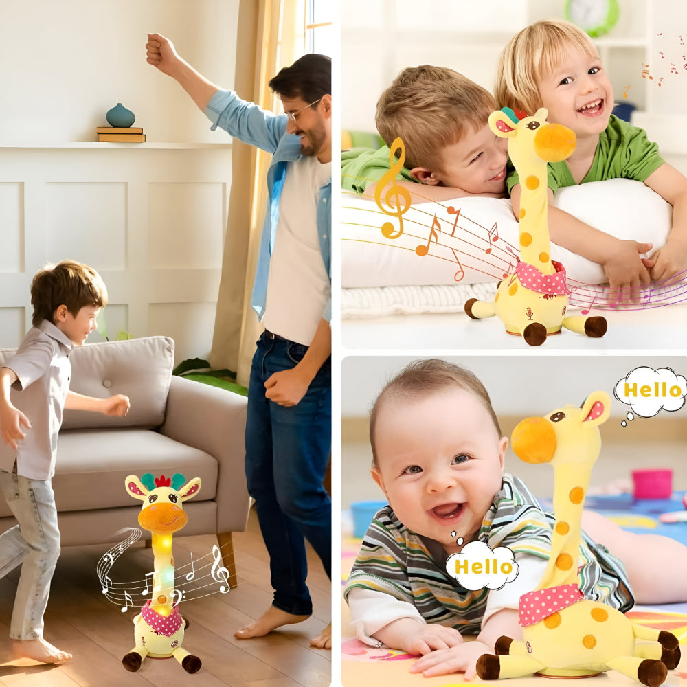 Interactive Singing Giraffe Plush Toy for Kids