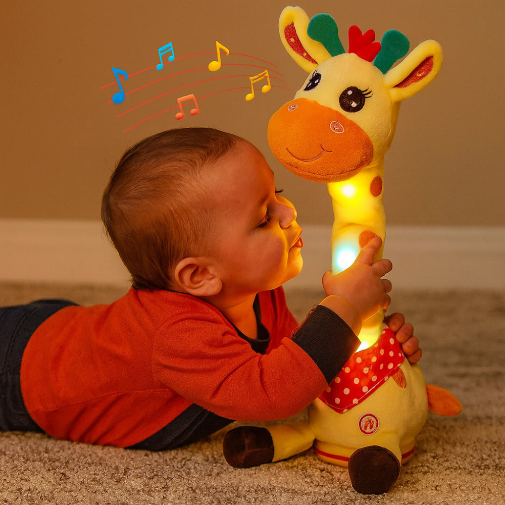 Interactive Singing Giraffe Plush Toy for Kids