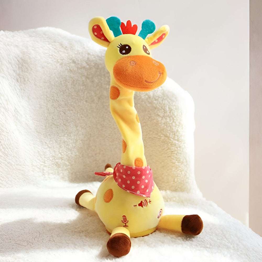 Interactive Singing Giraffe Plush Toy for Kids