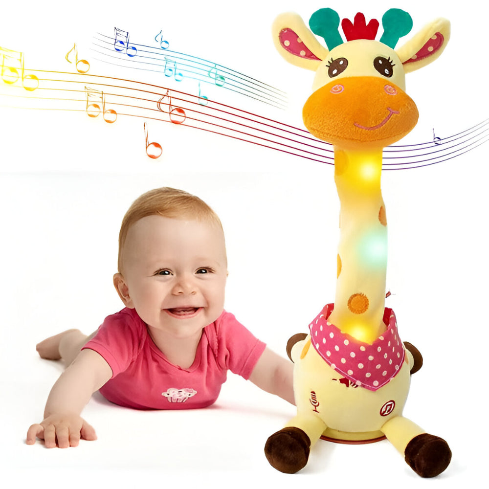 Interactive Singing Giraffe Plush Toy for Kids
