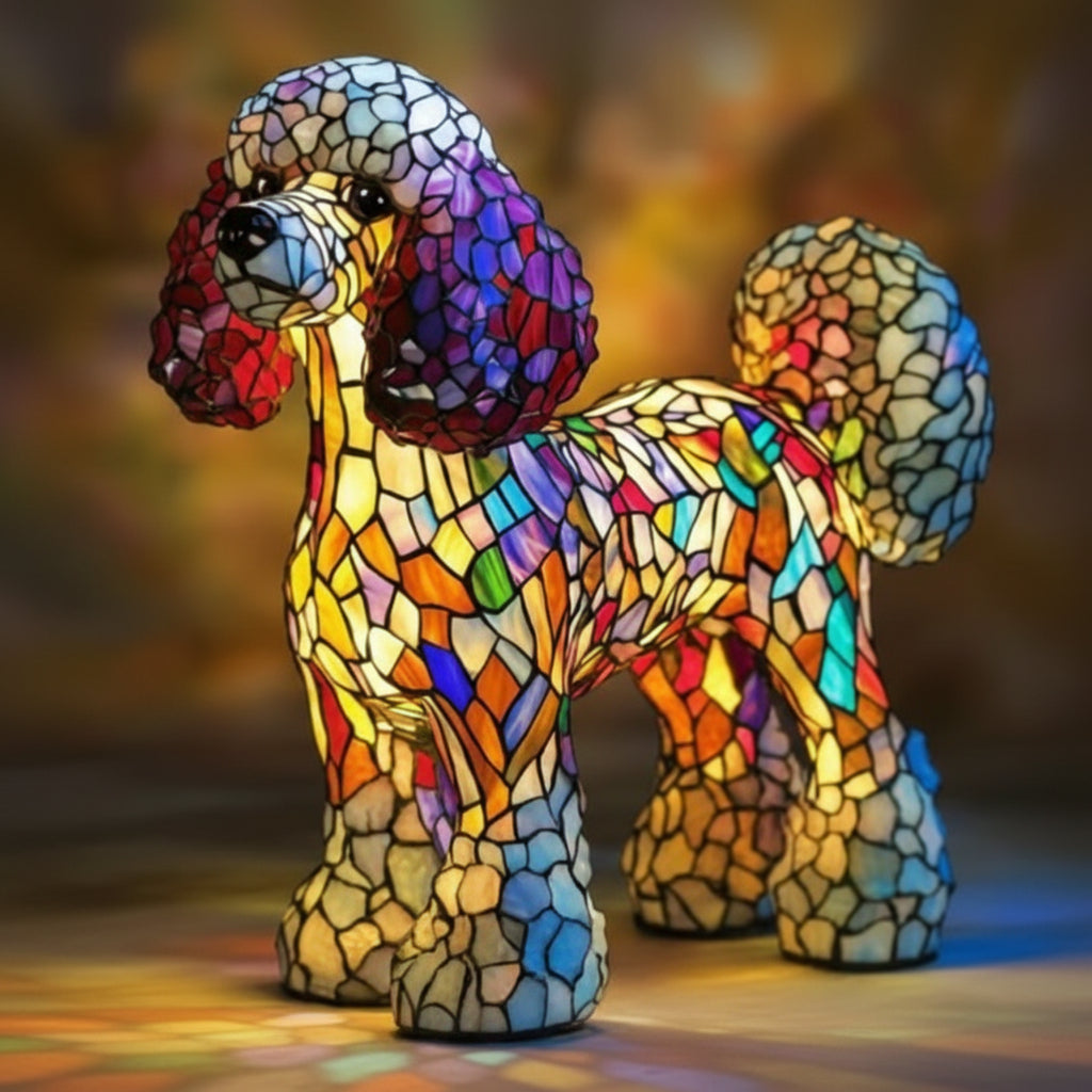 Dog Breed LED Night Light - Artistic USB Lamp