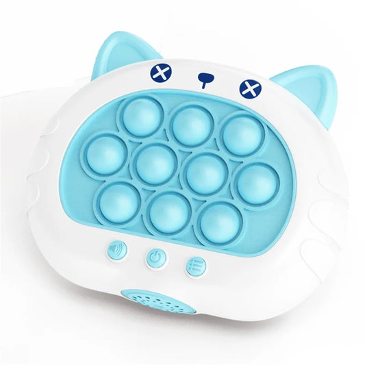 Portable Light-Up Bubble Game for Kids