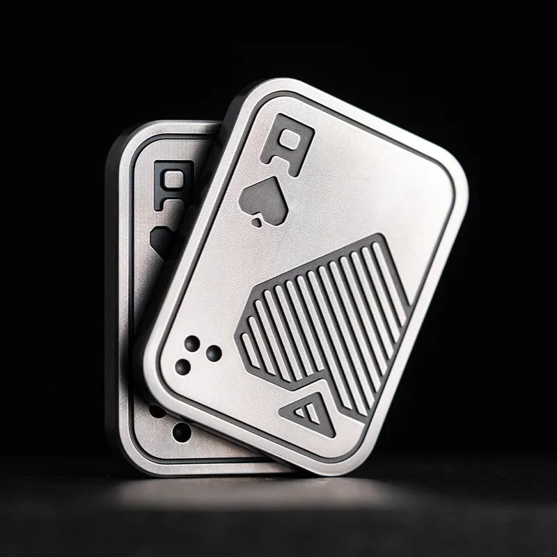 Metal Pocket Fidget Push Toy for Stress Relief