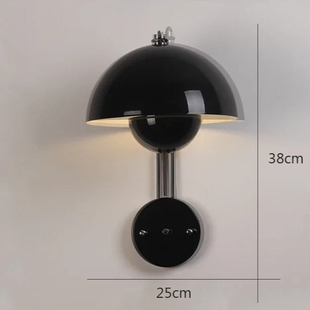 Modern Mushroom LED Wall Lamp - Energy-Efficient Night Light
