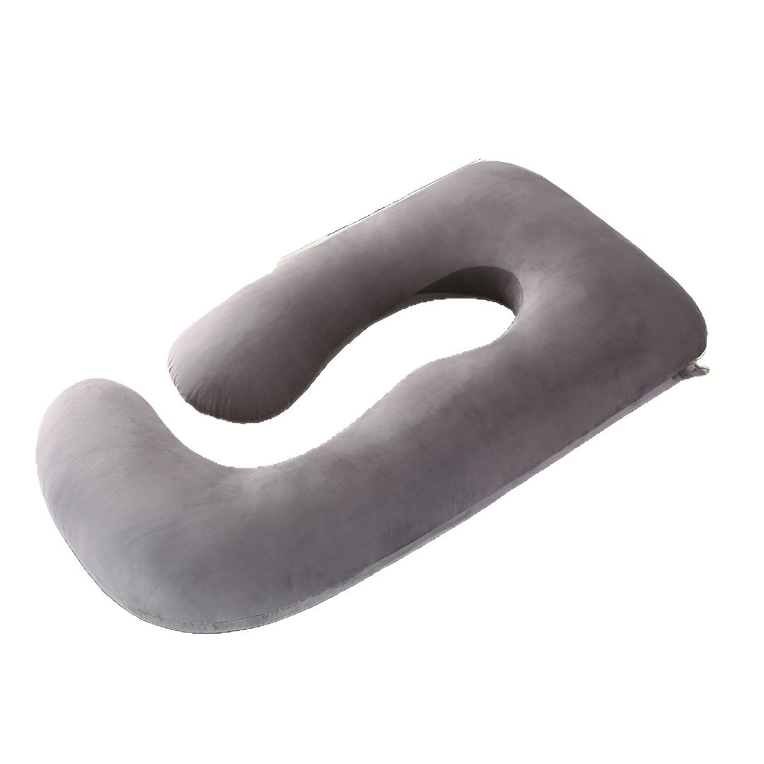 Ergonomic Full-Length Cotton Body Pillow for Side Sleepers