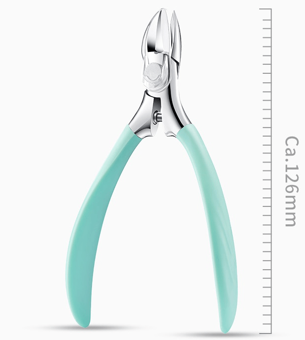 Premium Ergonomic Toenail Clipper for Seniors with Surgical Stainless Steel Blade