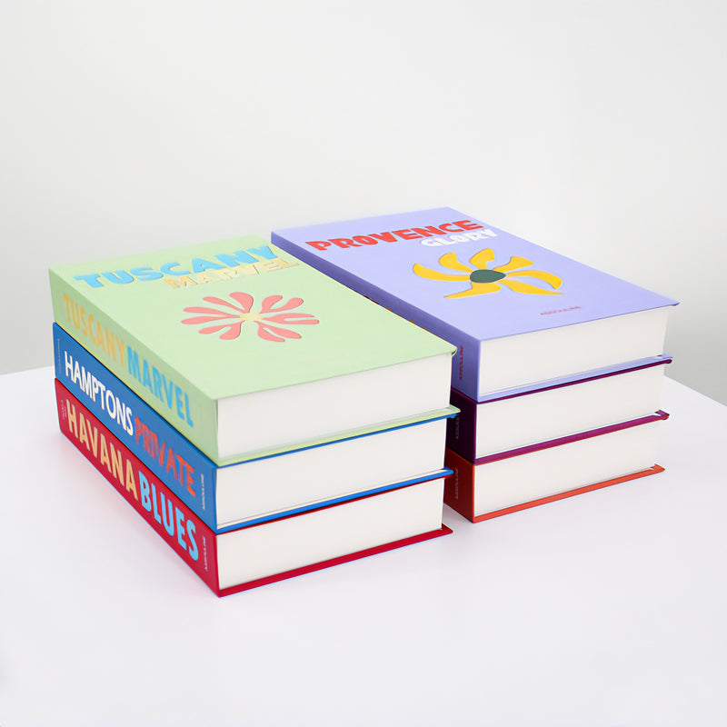 Preppy Decorative Book Box for Home Accent