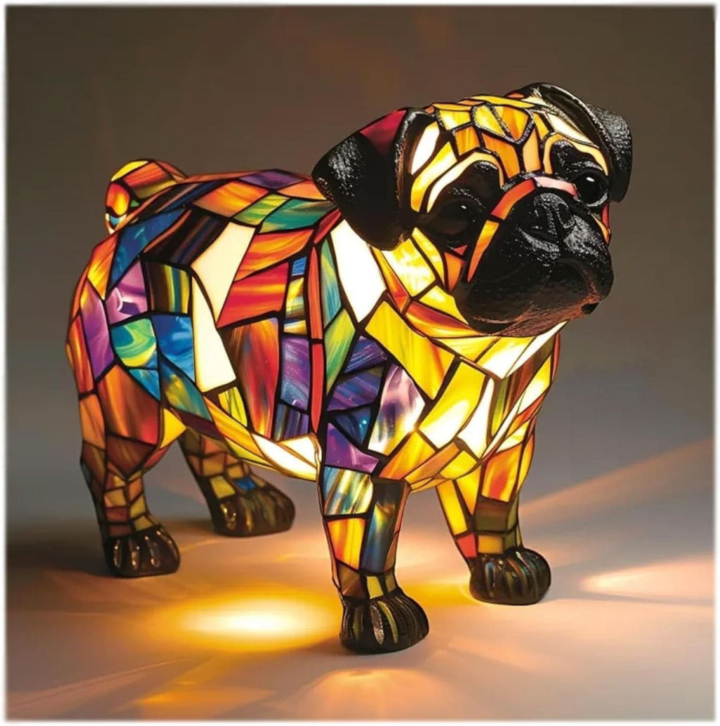 Dog Breed LED Night Light - Artistic USB Lamp