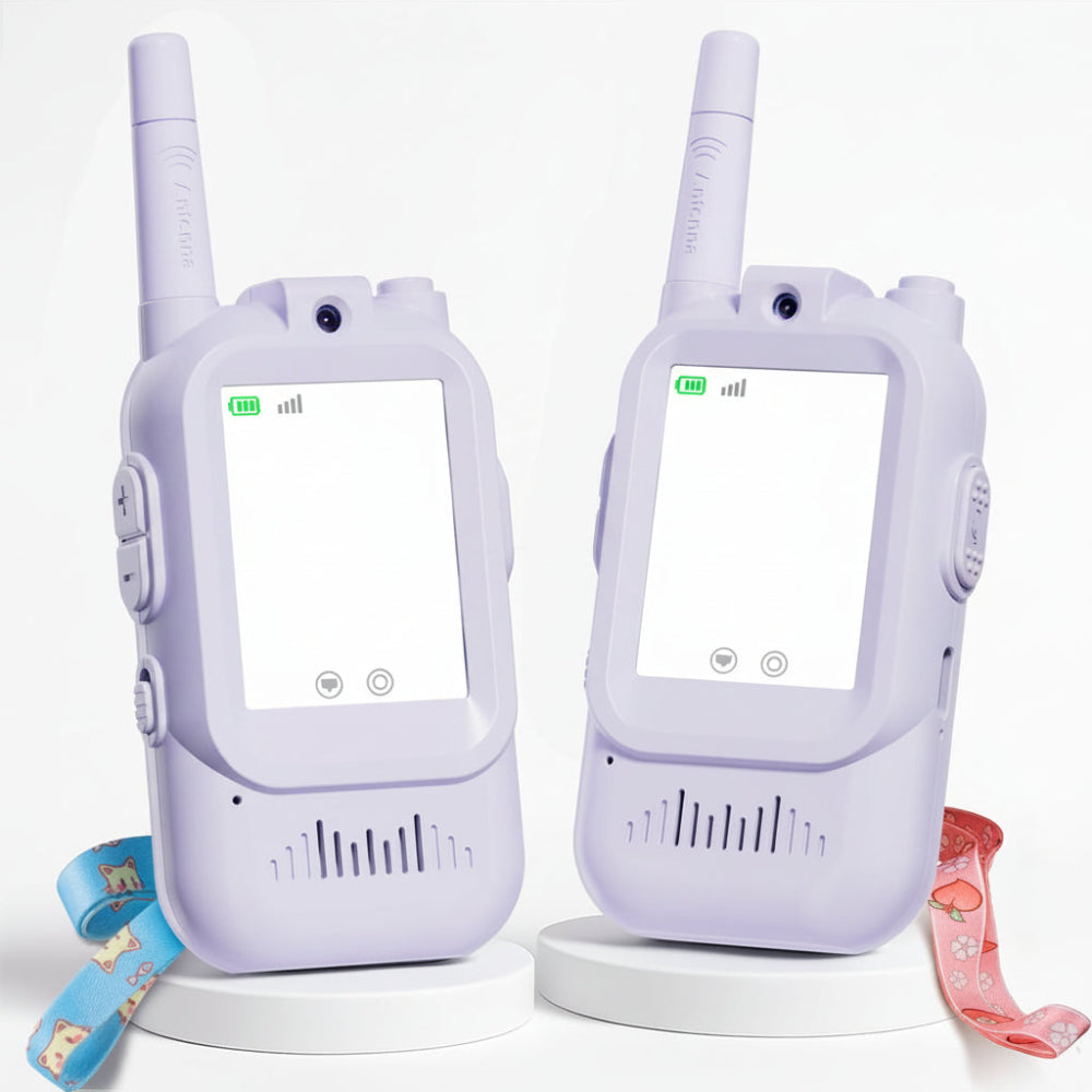 Rechargeable Kids Video Walkie Talkies with HD Camera