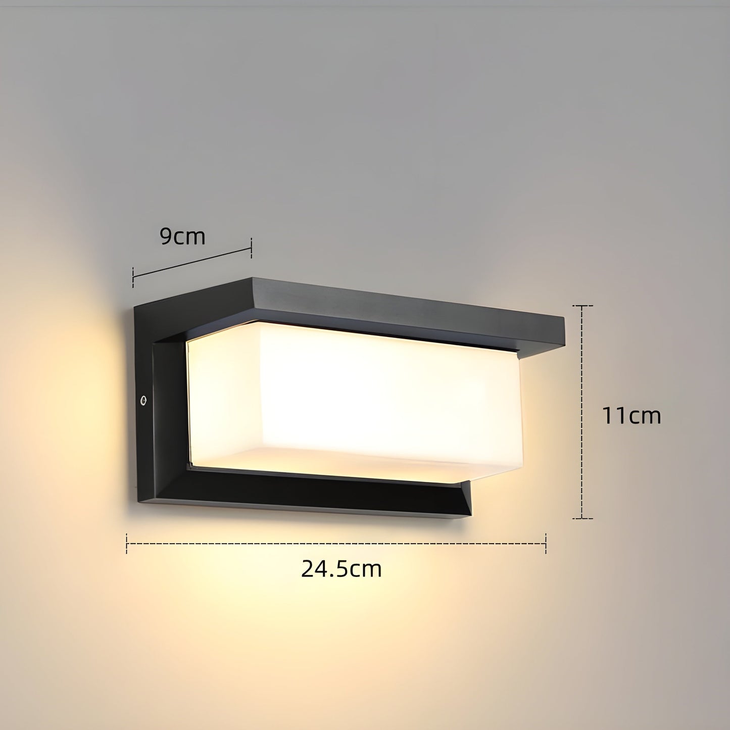 LED Waterproof Outdoor Motion Sensor Wall Light