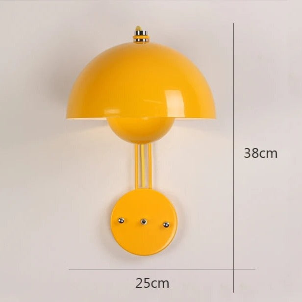 Mushroom Wall Lamp for Cozy Ambient Lighting