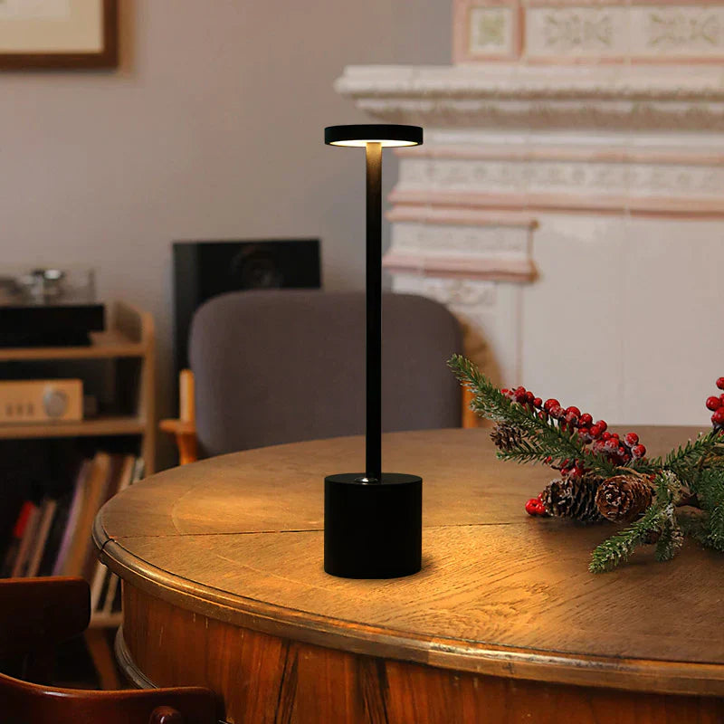 Wireless Rechargeable LED Table Lamp with USB Charging