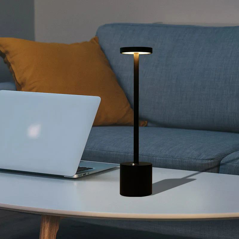 Wireless Rechargeable LED Table Lamp with USB Charging